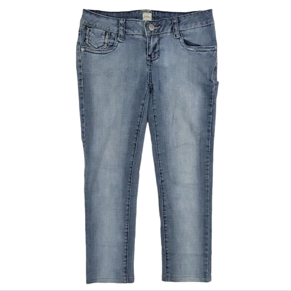 H2j Production Womens Lulu Ankle‎ Jeans Med Wash Size 5 / 6